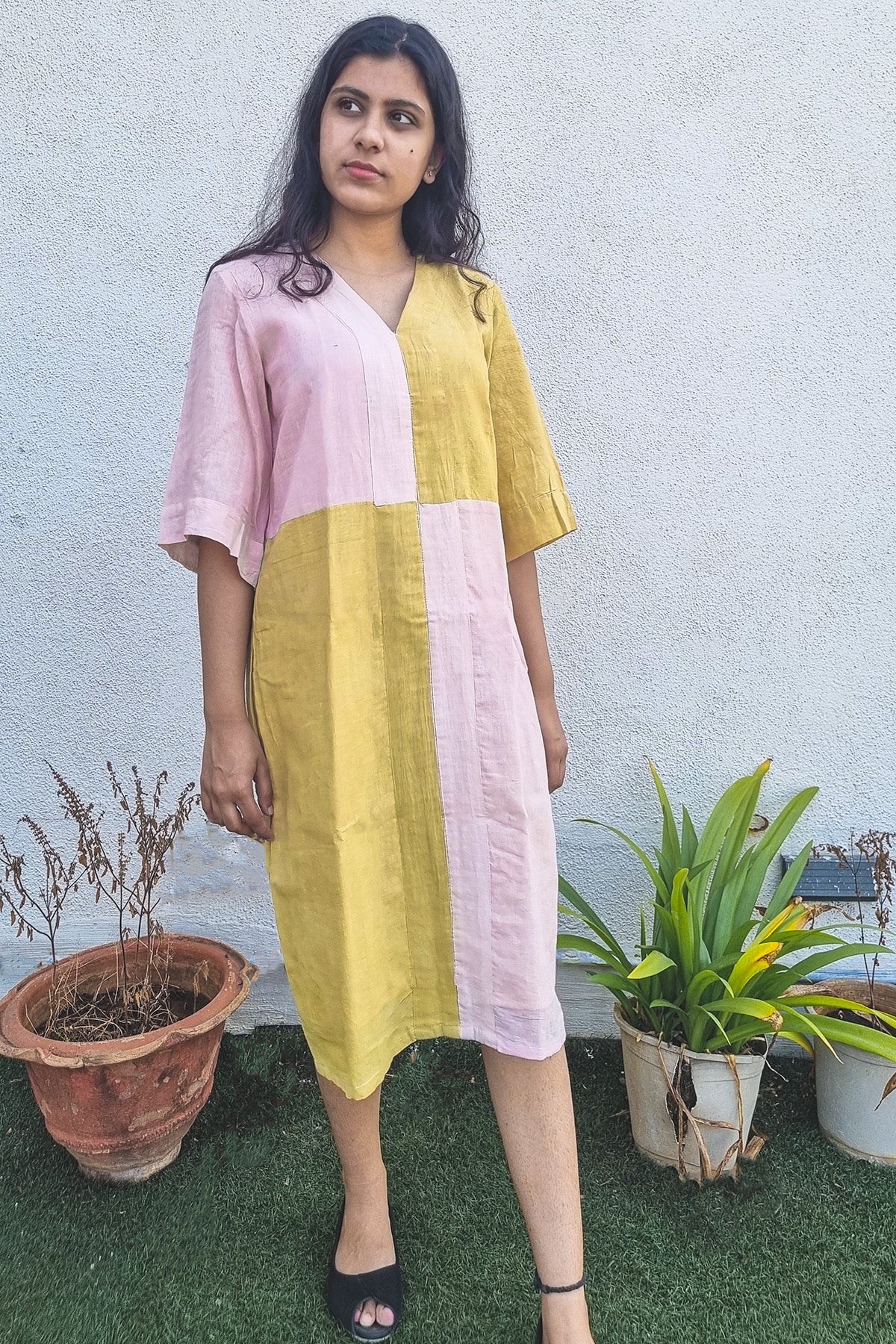 Natural Dyed Four patches
