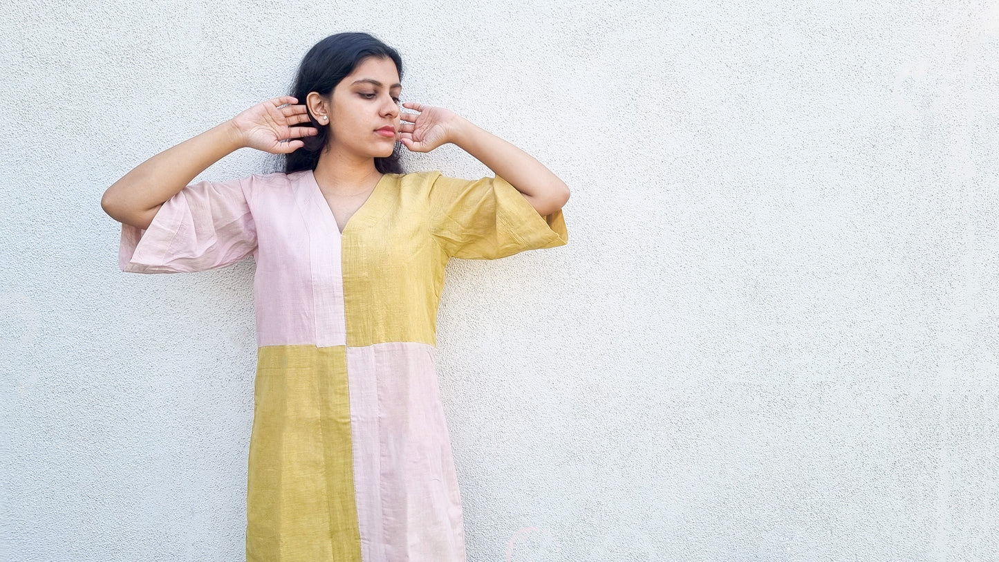 Natural Dyed Four patches