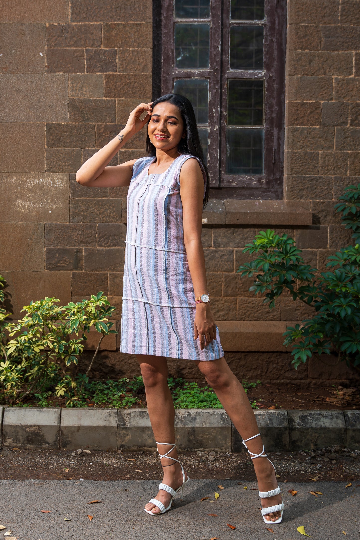 White show your scars dress