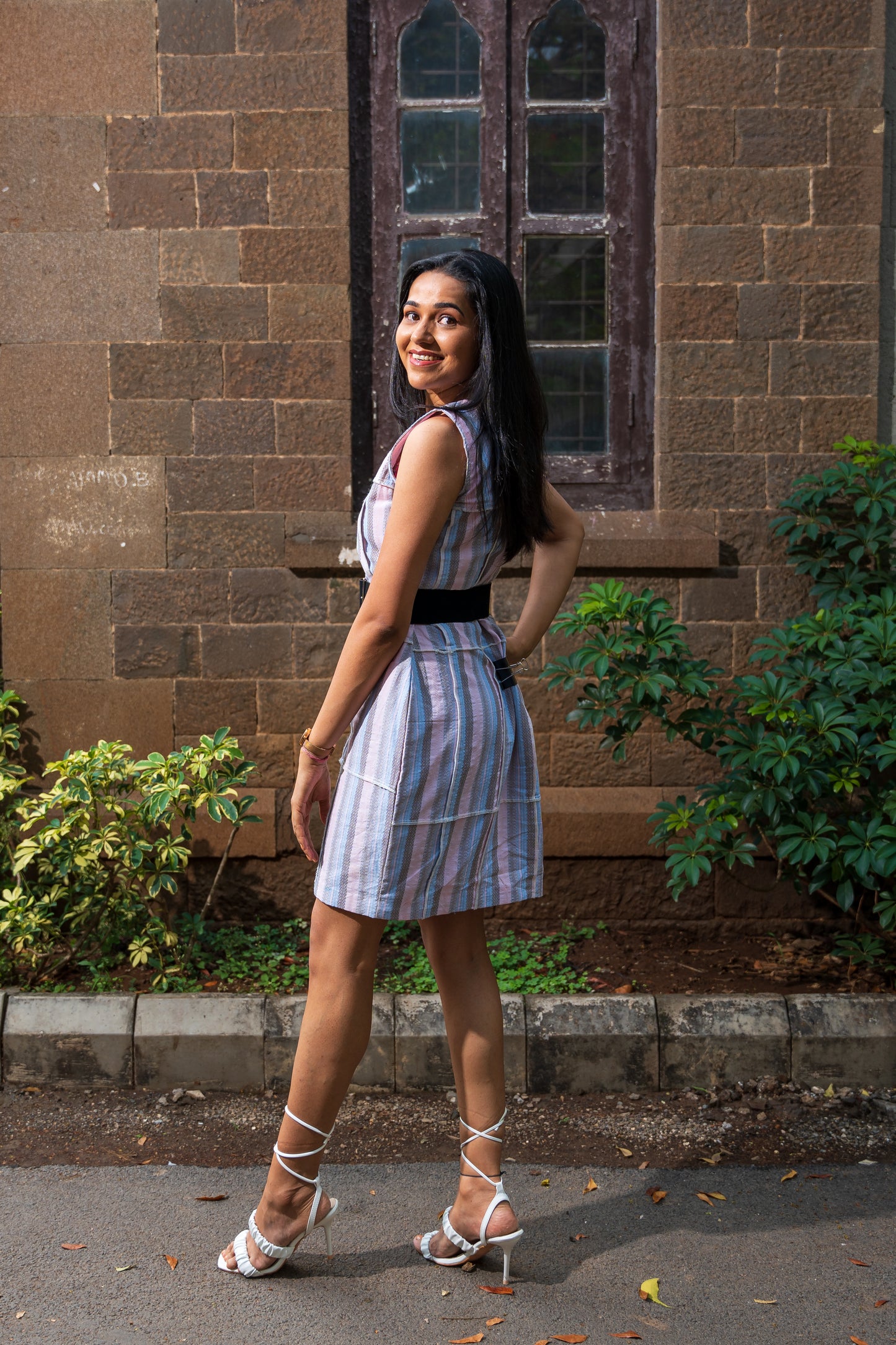 White show your scars dress
