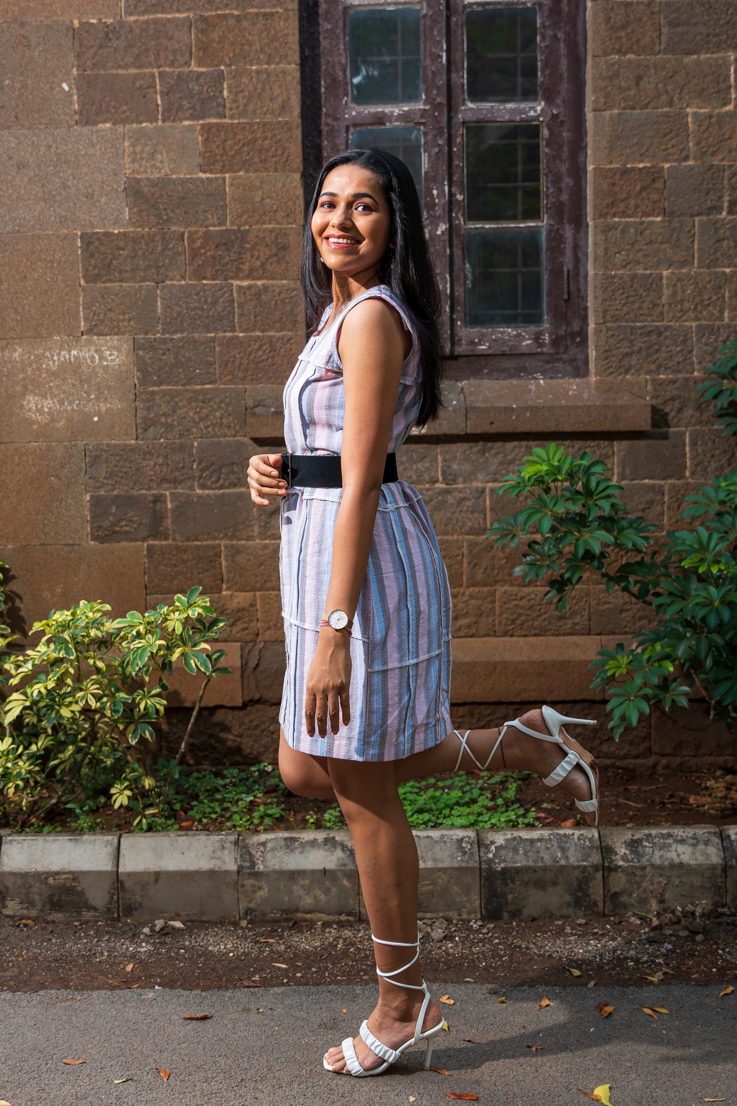 White show your scars dress