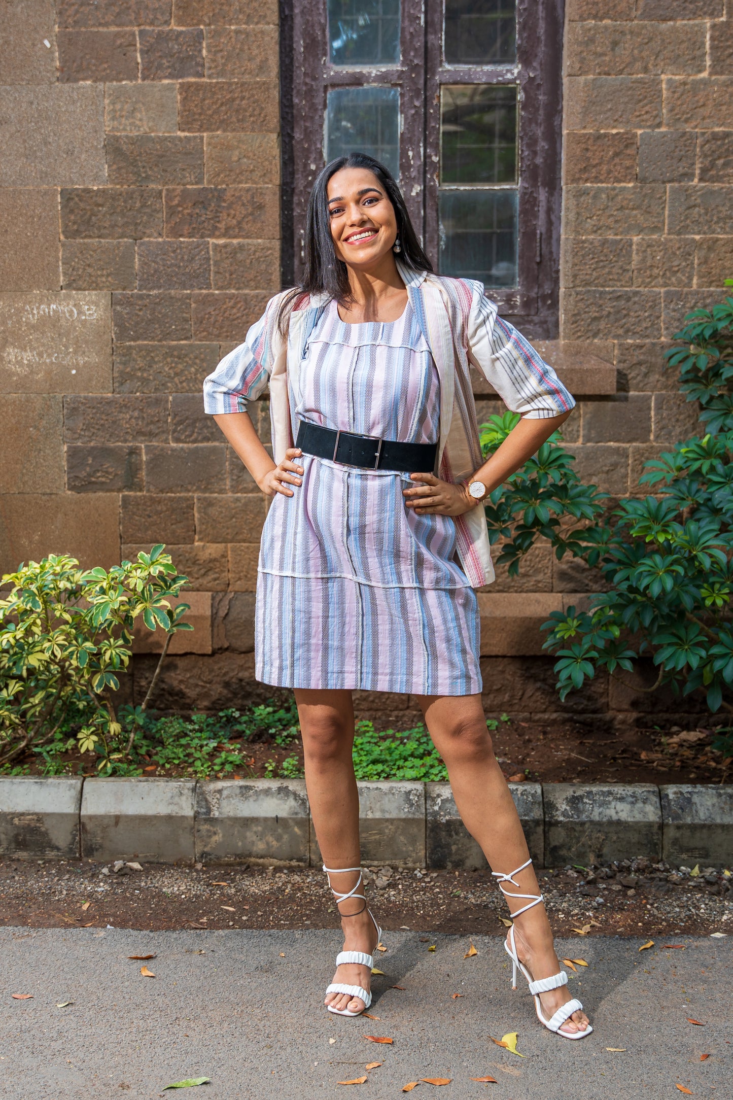 White show your scars dress